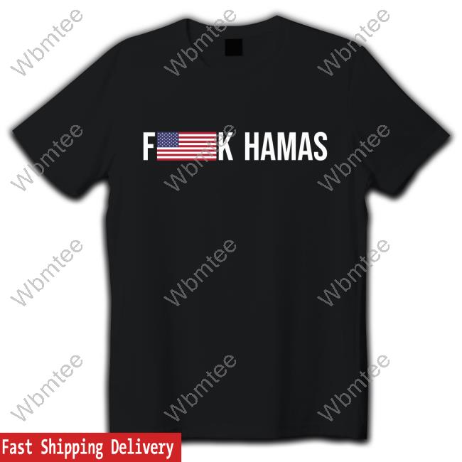 NRCC | F*** Hamas Top Shirt | Fuck Hamas | USA Flag