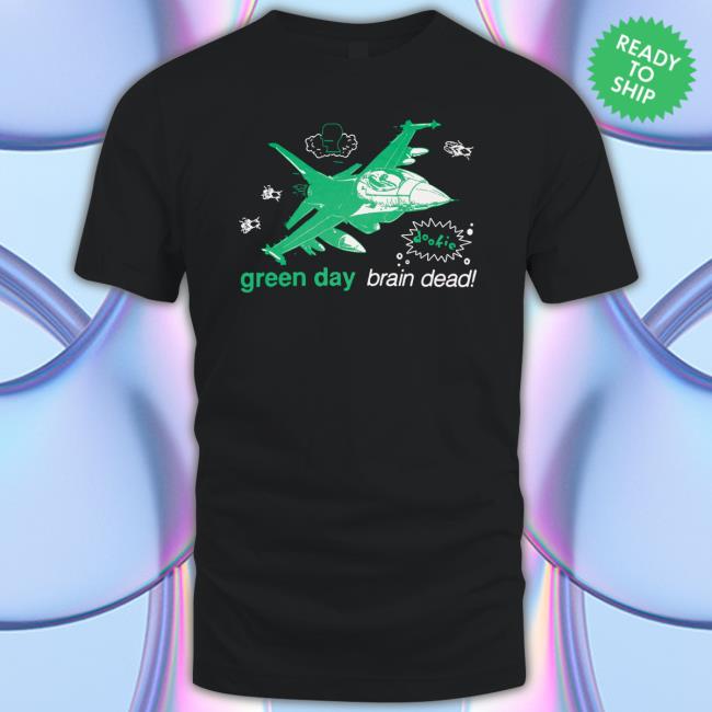 Official Brain Dead x Green Day Dookie Tee Shirts