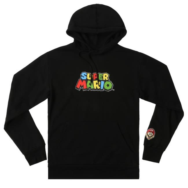 Nintendo Men's & Big Men's Super Mario Graphic Hoodie