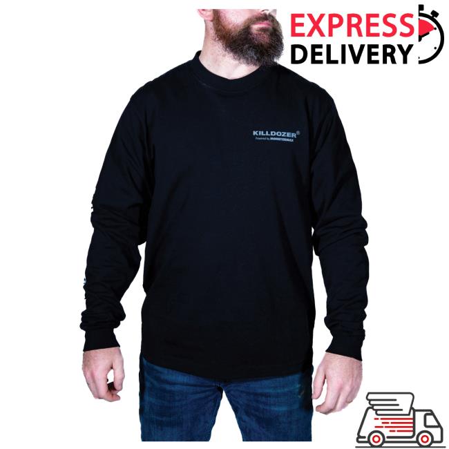 Official Monstermax Merch WhistlinDiesel Killdozer Stealth Long Sleeve Shirt New Monstermax Clothing Shop Whistlin Diesel