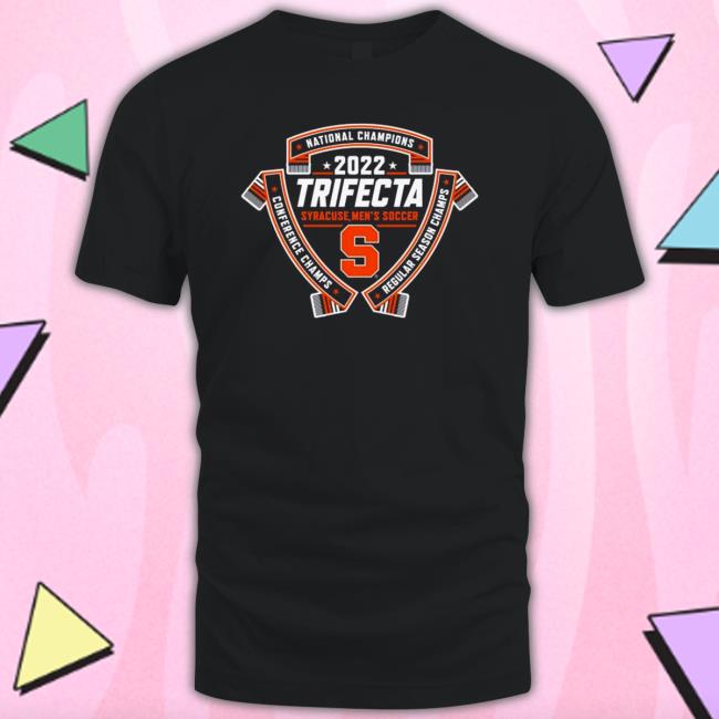 Syracuse Orange 2022 Trifecta Soccer Champions Hoodie
