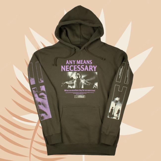 Official Any Means Necessary Clothing Exorcist Crewneck Sweatshirt Green