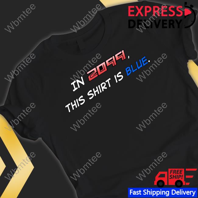 Xavier Mendoza In 2099 This Shirt Is Blue Shirt