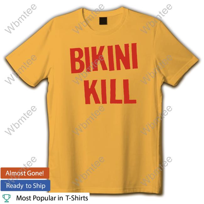Bikini Kill Merch Bikini Kill Flyer Shirt