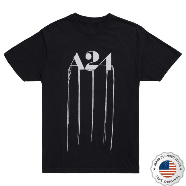 Official A24 Merch Store A24 Films A24 X Kojima Productions Death Stranding Logo New Shirt A24 Shop