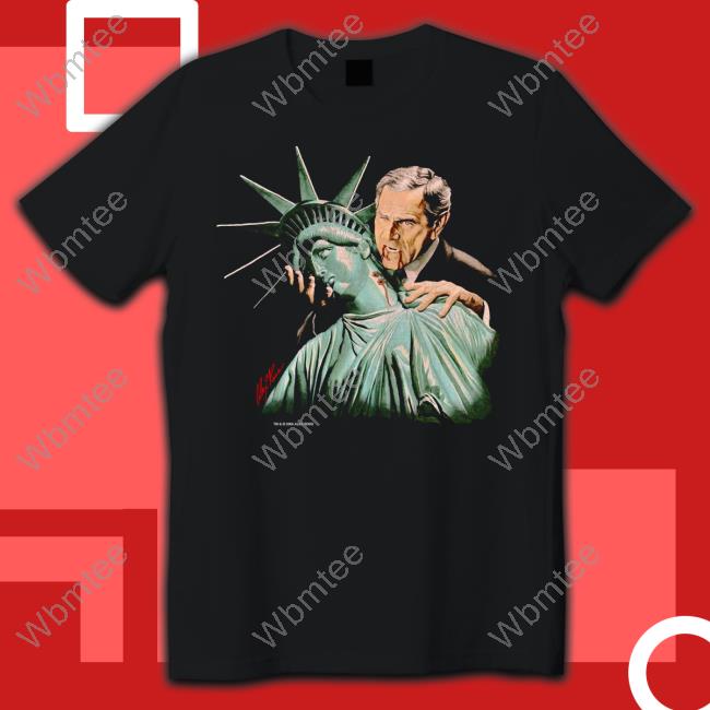 George Bush Vampire Bush Sucking Liberty Edition Limited Shirts Black
