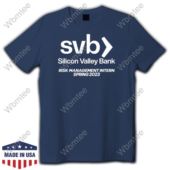 Official Crying In The Club Merch Silicon Valley Bank Risk Management Intern Spring 2023 Shirt