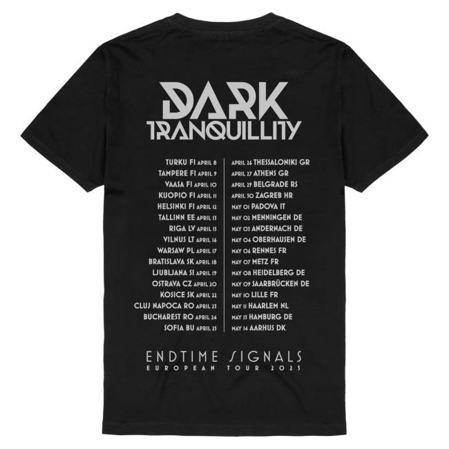 Official Dark Tranquillity Endtime Signals Shirt