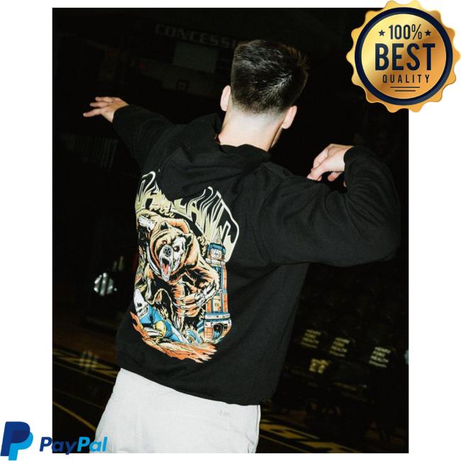 Official Sana Detroit Sana X Oakland University Popover Hoodie