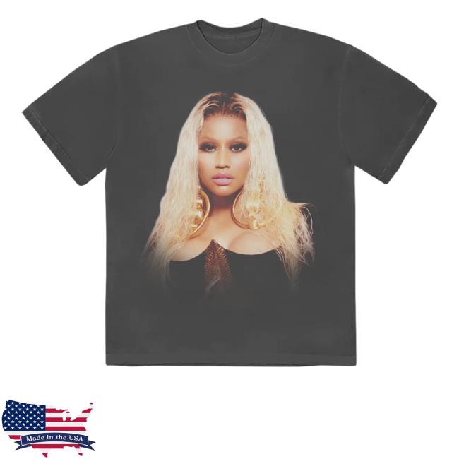 Official Nicki Minaj Merch Vintage Photo Tee Shirt