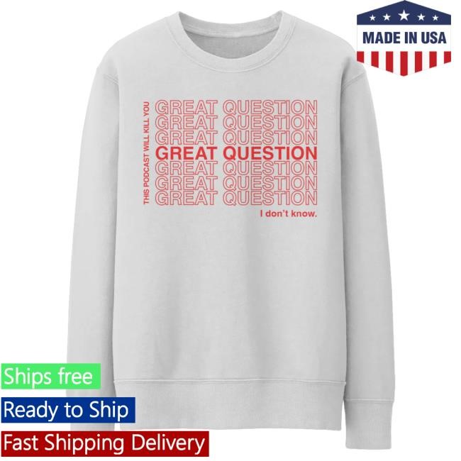 Arena Tour My Favorite Murder Great Question Crewneck Gear