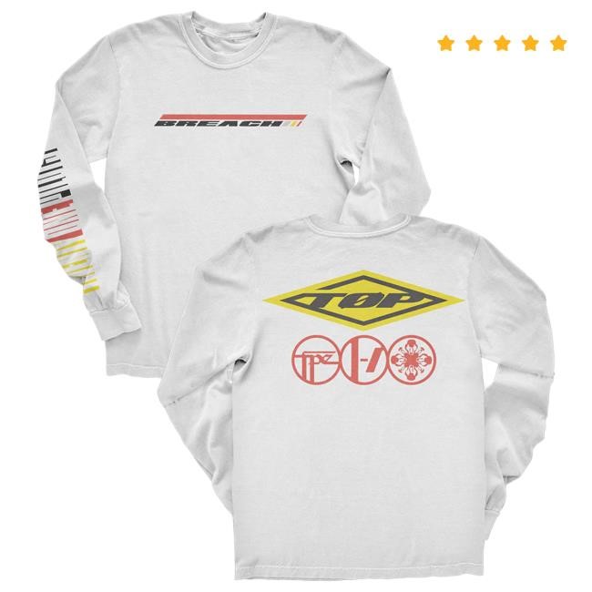 Official Twenty One Pilots Shop Breach Long Sleeve Shirt 21 Pilots Apparel Clothing