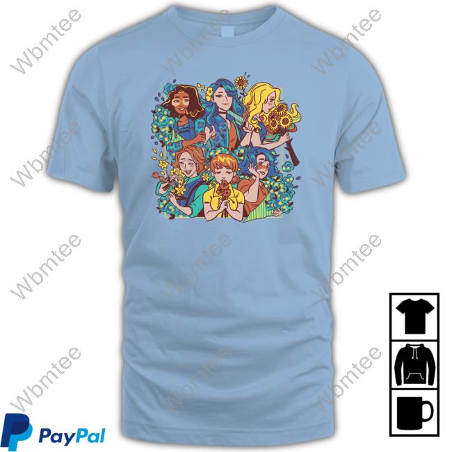Official The Yetee X Stardew Valley Merch Bachelorette Bouquet Shirt