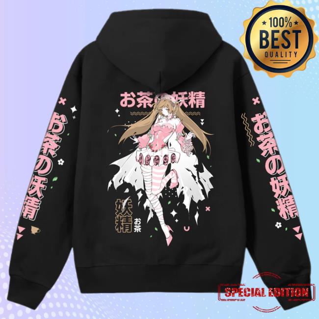 Official Uwumarket Cuppachae Tea Fairy Pull Over Hoodie Uwu Market