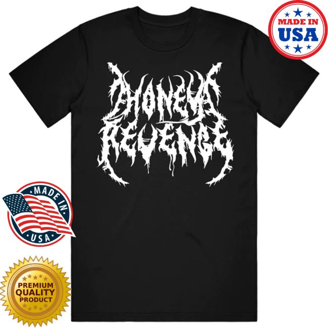 Honey Revenge Merch Shop Death Metal Logo Black New Shirt