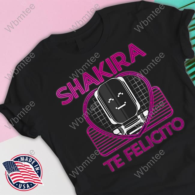 Official Shakira Merch Te Felicito Crewneck Sweatshirt