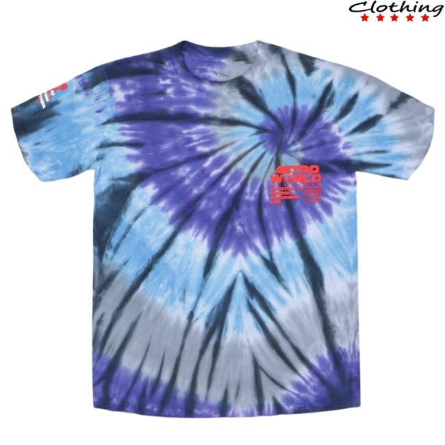 Official Travis Scott Merch Store Travis Scott Official Souvenir T Shirt Tie Dye TravisScott Shop