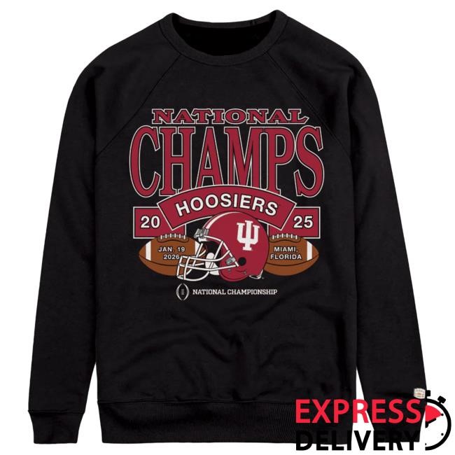 Homefield Apparel Indiana Hoosiers Football Pullover Crewneck