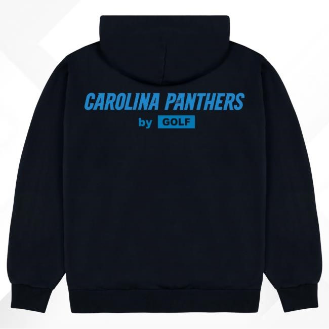 Official Golf Wang Merch Panthers Cutout Hoodie by Golf Wang x NFL
