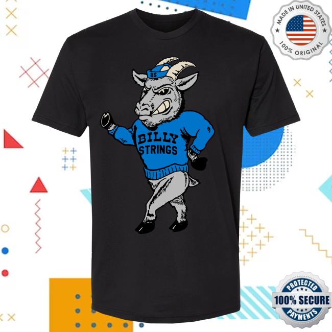 Official Billy Strings Merch Store Shop Billy Strings Billy Goat Hot Shirt (Matt Cliff)
