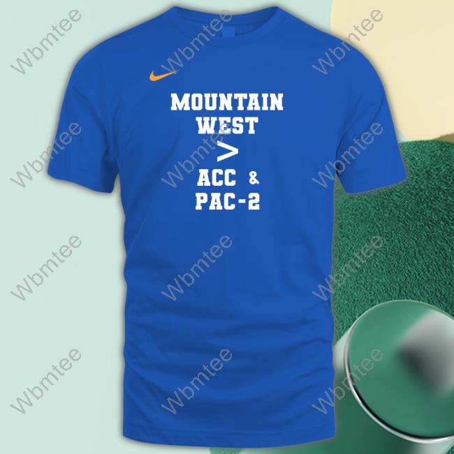 Mountain West > Acc & Pac-2 Shirts