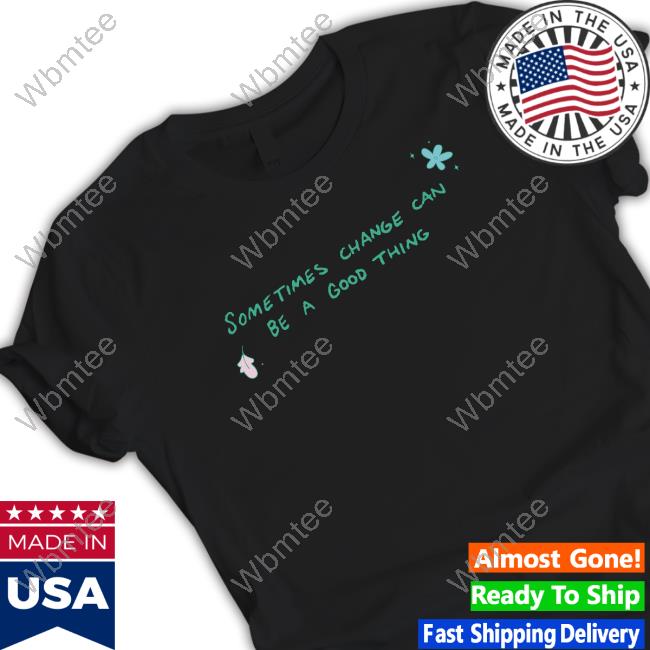 Netflix Merch Heartstopper Sometimes Change Can Be A Good Thing Hoodie