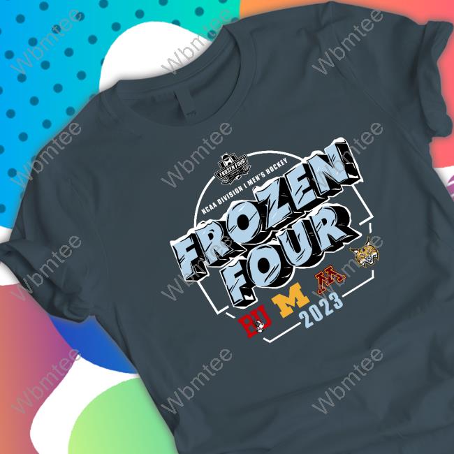 Official Fanatics 2023 NCAA Frozen Four Ice Hockey T-Shirt
