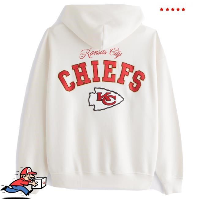 Official Abercrombie And Fitch Kansas City Chiefs Graphic Hoody NFL by Abercrombie