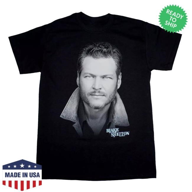 Official Blake Shelton Clothing Shop Store Blake Shelton Blake Shelton Portrait Tees