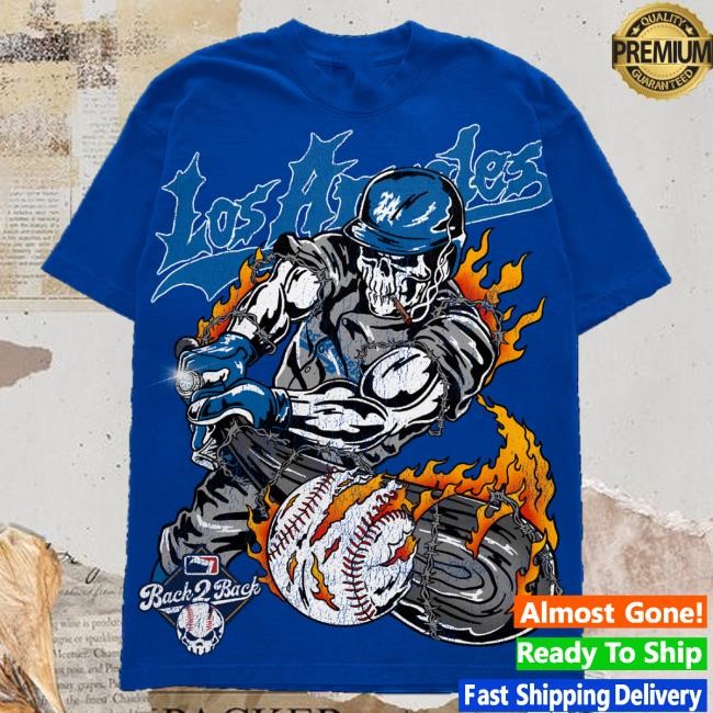 Official Warren Lotas Merch Shop Back 2 Back - Blue Tee