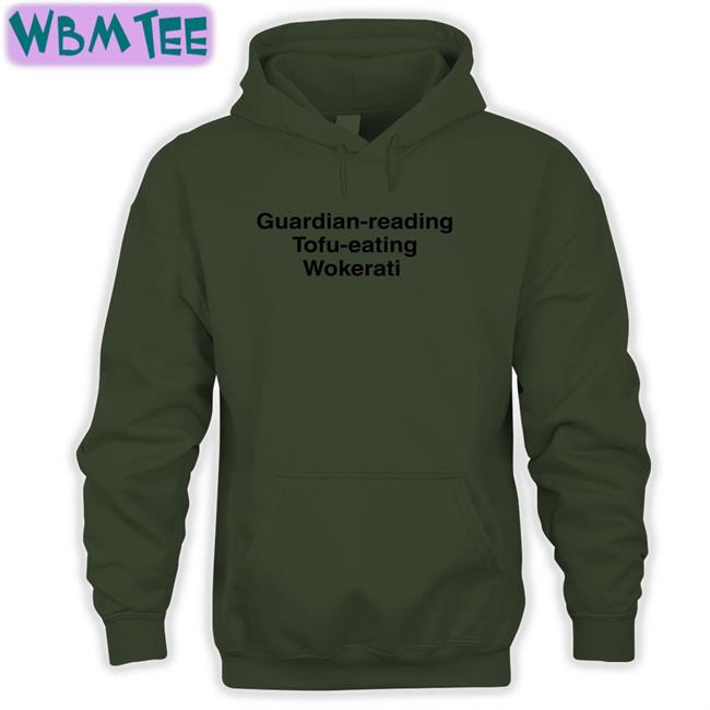 Guardian Reading Tofu Eating Wokerati Long Sleeve T Shirt I_Nautilus