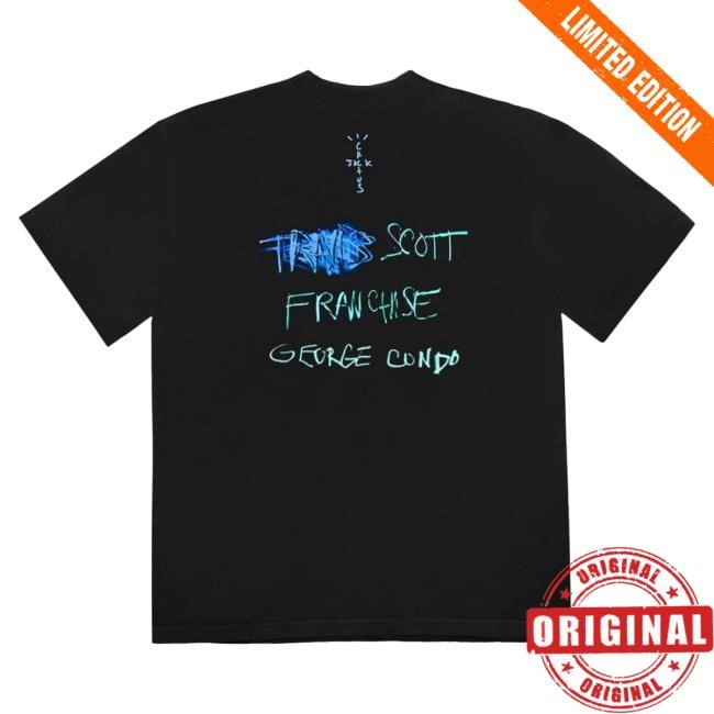 Official Travis Scott Merch Store Utopia Tour Presents Circus Maximus Portrait Of Travis T Shirt Black Travis Scott Apparel Clothing TravisScott