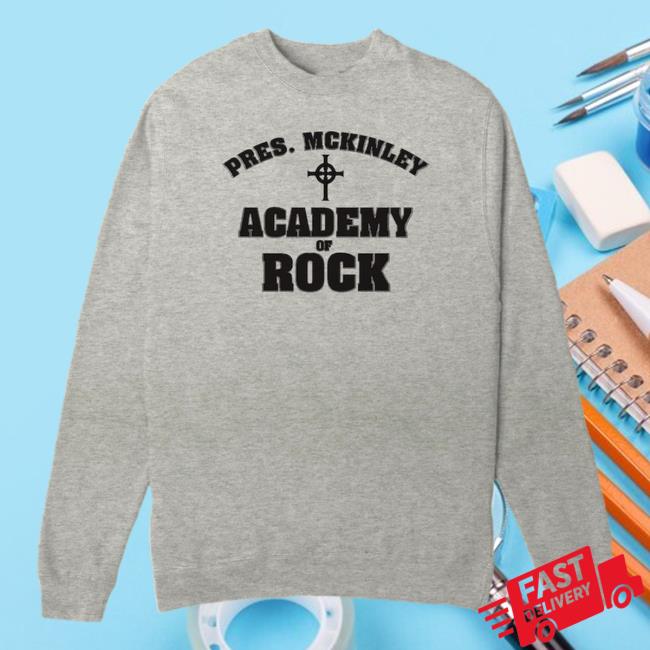 Matador Records Merch Pres. Mckinley Academy Of Rock Long Sleeve T Shirt