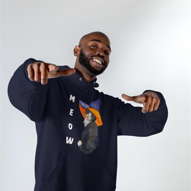 Meow Kitty Cat Hoodie