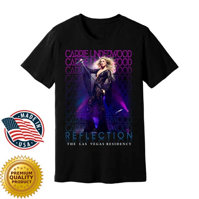 Official Black Neon Reflection Shirt - Carrie Underwood
