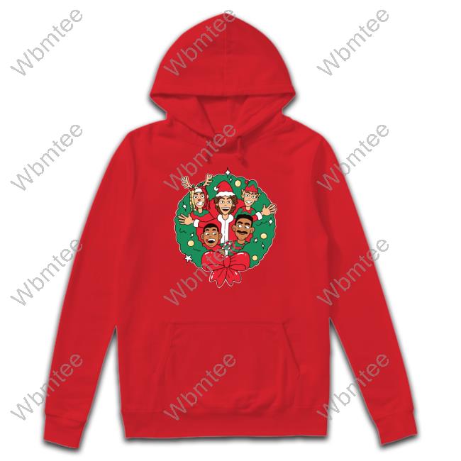Wreath Christmas Sweatshirt Baylen Levine Merch Shirt