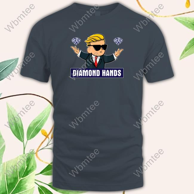 boredinvesting.btc Diamond Hands Long Sleeve T Shirt