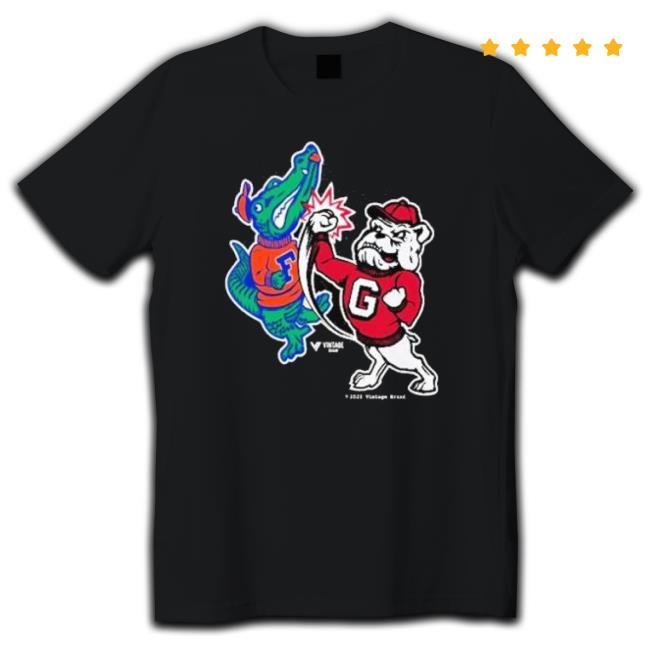 Georgia Bulldogs Knock Out Florida Gators 2022 Shirt