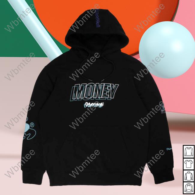 Official Money Clothing Compound Logo Hoody Black