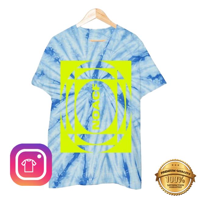 Official The 1975 Apparel Clothing Store Merch Shop The1975 Noacf Inverted Tie Dye Tee Shirt