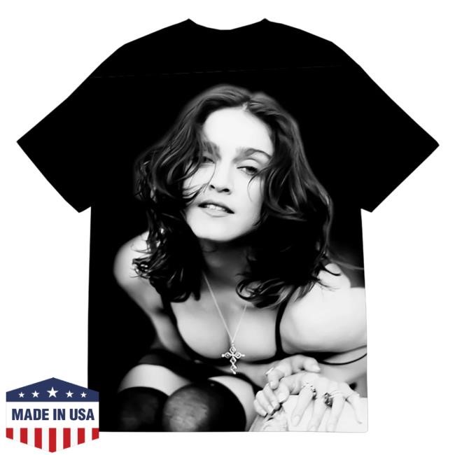 Madonna Official Merch Store Like A Prayer 35Th Anniversary Short Sleeve Madonna Clothing Shop Madonna Apparel