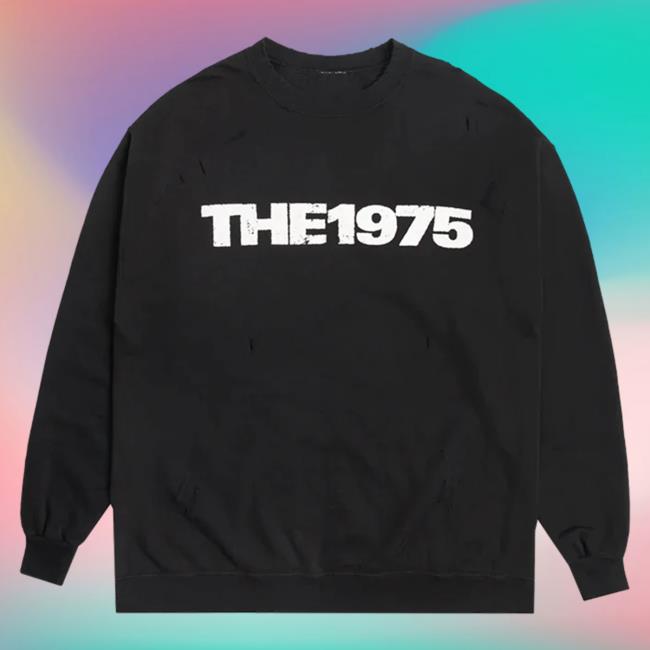 Official The 1975 Apparel Clothing Store Merch Shop The1975 Distressed Hoody