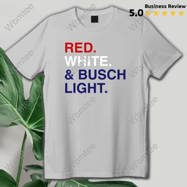 Red White & Busch Light Hoodie Olivia Beavers