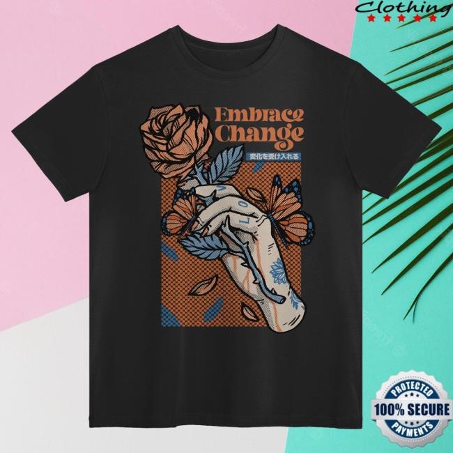 Official Beautiful Bastard Merch Store Philip DeFranco Embrace Change Crewneck Sweatshirt BeautifulBastard