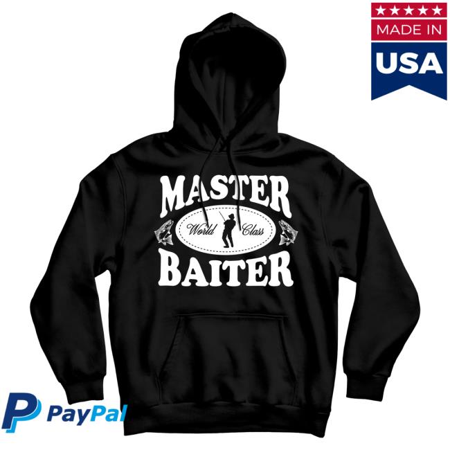 Official Danny Duncan Merch Store Danny Duncan Master Baiter Black Crewneck Sweatshirt Danny Duncan Apparel Clothing Shop DannyDuncan