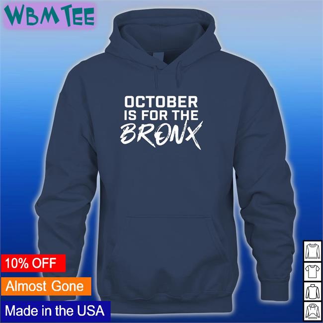 Barstool Sports The Short Porch Merch October Is For The Bronx T Shirt