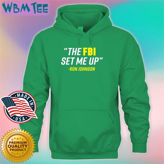 Mandela Barnes Store Ron Johnson The FBI Set Me Up T Shirt