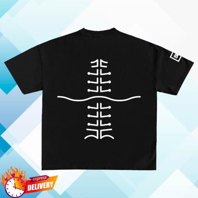 Official Spiritbox Merch Store Spiritbox Spine Icon Black Tshirt