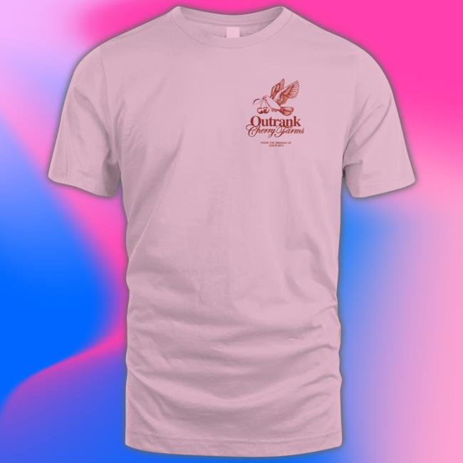Official Cherry Farms Outrank from the ground up since 2010 Shirt