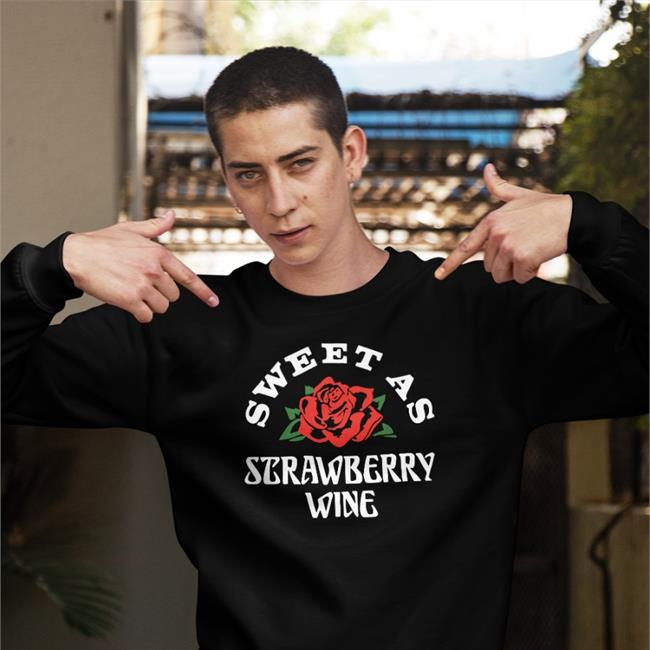 Chris Stapleton Merch Sweet As Strawberry Wine Tee